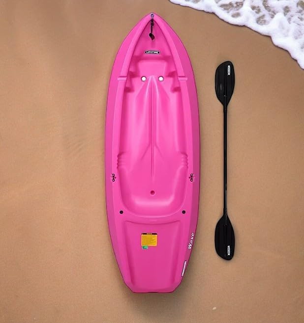 Generic Wave 6' Youth Kayak With Paddle - 6' Youth Wave Kayak