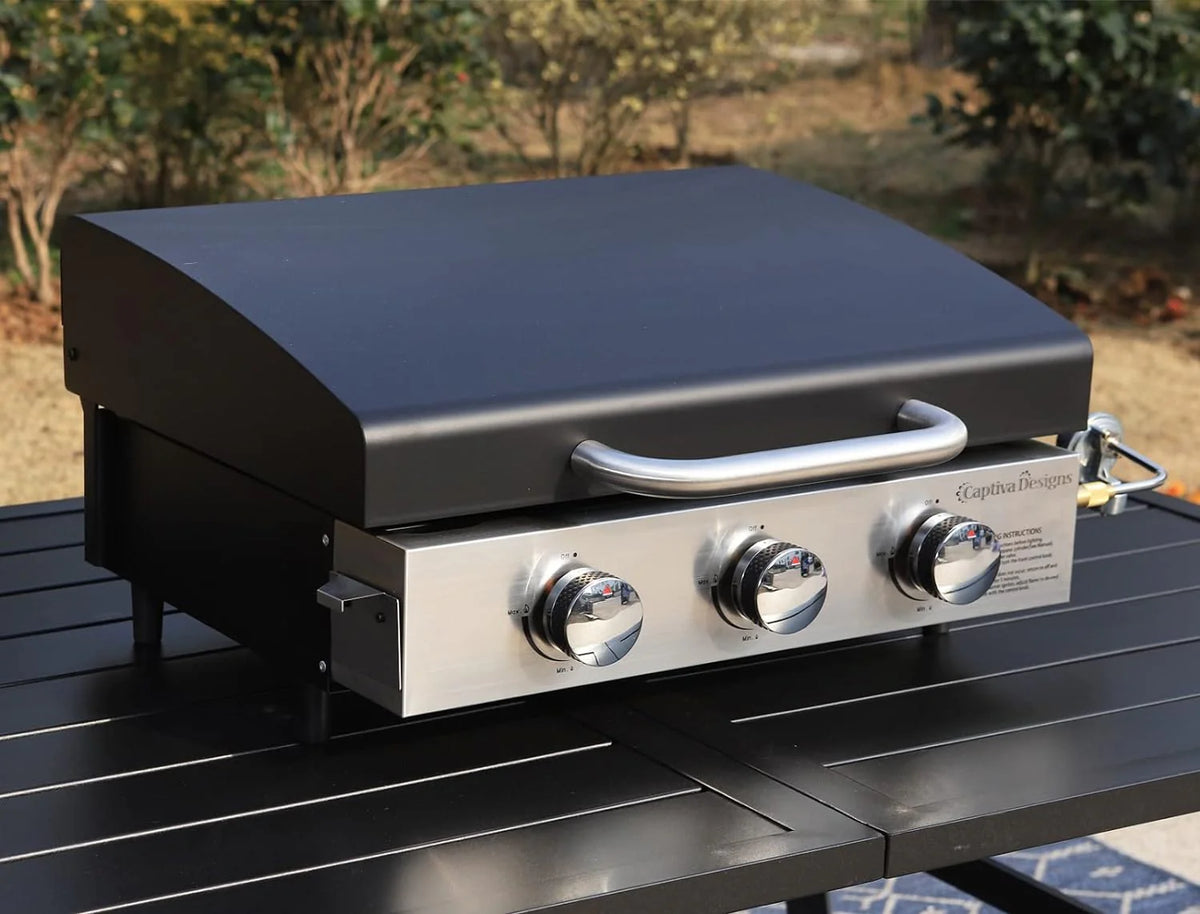 Sophia & William 4-Burner Propane Gas Grill, 542 Sq. In., Silver - E02GR001