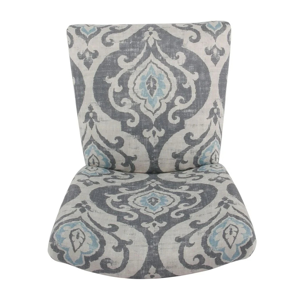 Set Of 2 Upholstered Parsons Dining Chairs, 38 in H x 19 in W x 23.5 in D