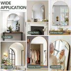Arched Bathroom Vanity Mirrors, 2 Pack, 36x24 Inch