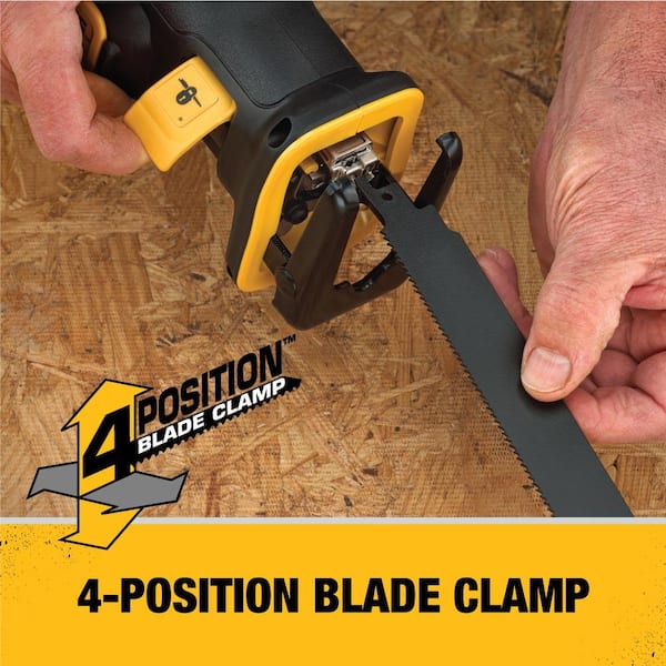DEWALT 20V MAX XR Cordless Brushless Compact Reciprocating Saw, Tool Only - DCS367B