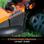 LawnMaster 48V Max Brushless Lawn Mower With 2 x 24V Max 4.0Ah Batteries And Dual Charger - CLMF4817E