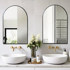 Arched Bathroom Vanity Mirrors, 2 Pack, 36x24 Inch