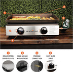BLACKSTONE 22 inch Tabletop Griddle, Black - 1666