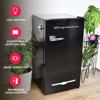 Frigidaire Retro Bar Fridge, 3.2 Cu. Ft., Pink, 65-Watt - EFR376-C-PINK