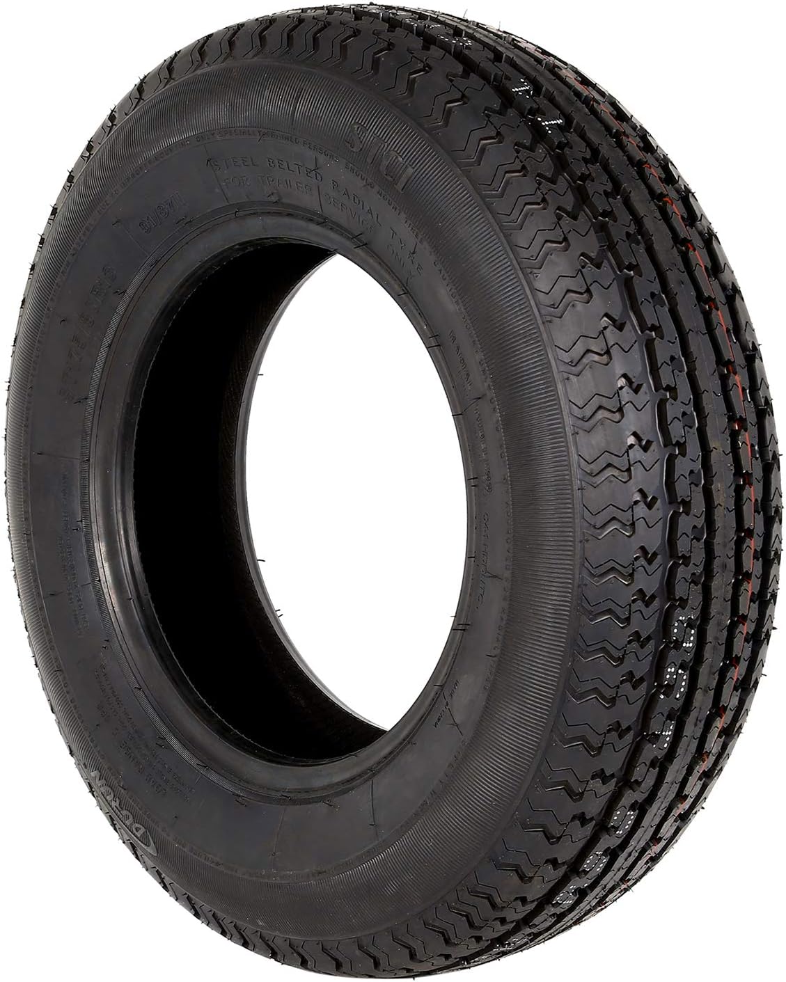 Set Of 4 ST225/75R15 Radial Trailer Tires, 10 Ply Load Range E, 117N