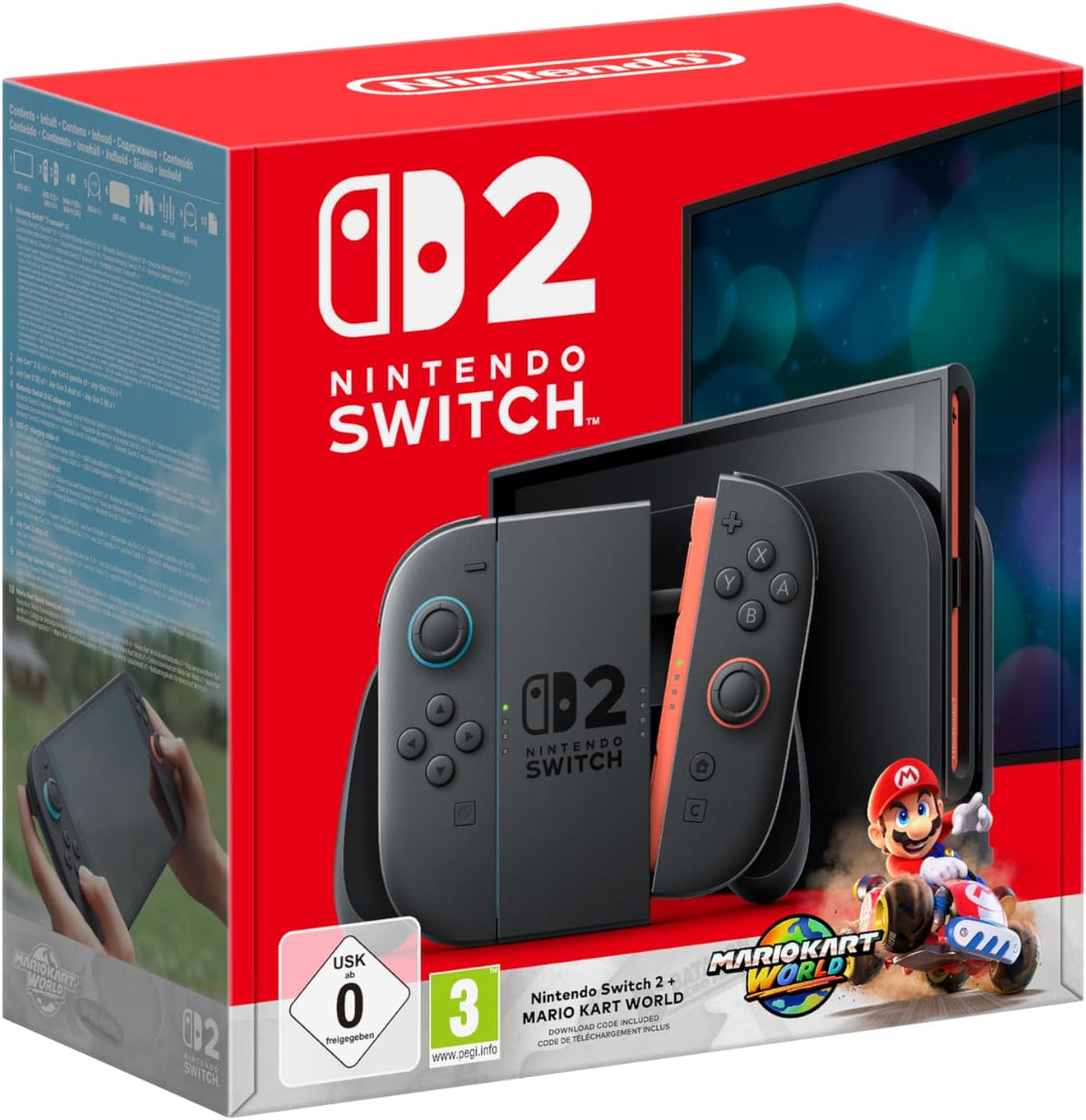 Nintendo Switch 2 Console 256 GB With Mario Kart World Digital - 10016554
