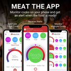 MEATER Plus Smart Meat Thermometer With Bluetooth, 165ft Wireless Range - OSC-MT-MP01