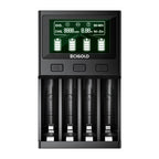 Scigold 4-Bay Ni-Zn/Ni-MH AA/AAA Smart Battery Charger With LCD Display - CW404