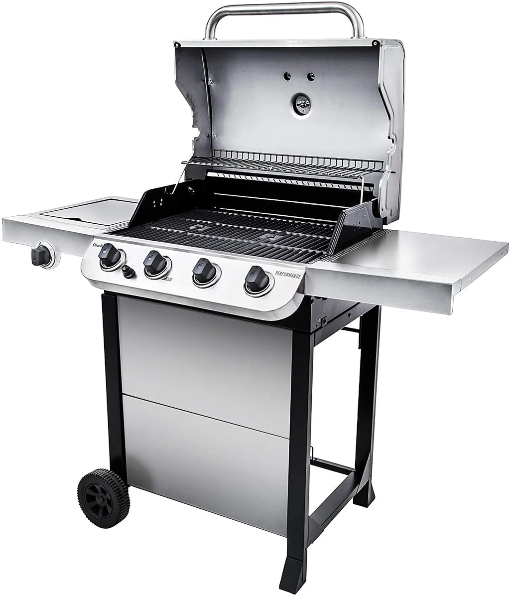 Char-Broil Performance 4-Burner Liquid Propane Gas Grill, Stainless Steel - 463377319
