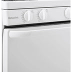 Hotpoint Freestanding Electric Range, 20 in, 4 Burner, White