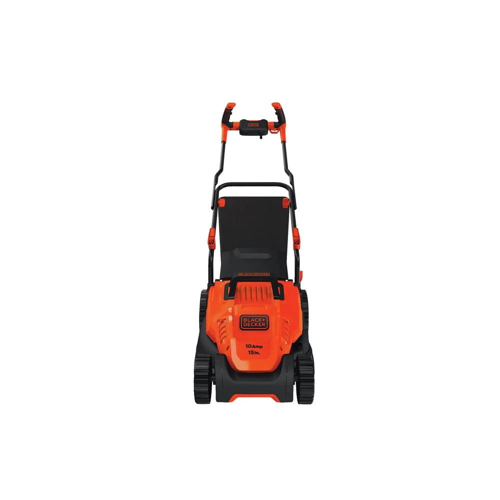 BLACK+DECKER 10 Amp 15 in Corded Electric Lawn Mower - BEMW472BH