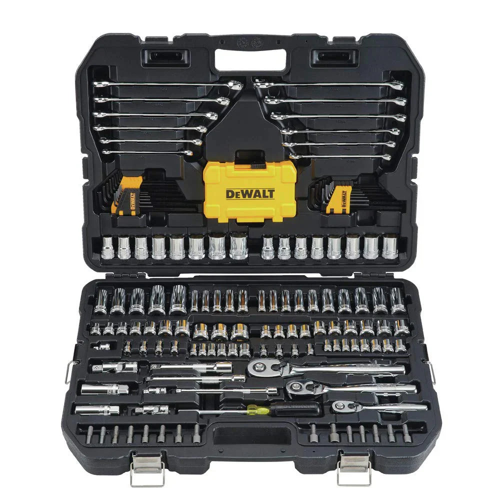 Mechanics Tool Kit And Socket Set, 168-Piece