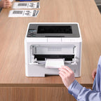 Brother Monochrome Laser Printer, 48ppm, Dual Paper Trays, White - HLL5210DW/HLL5210DN/HLL5210DWT