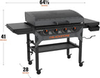 BLACKSTONE 36in Omnivore Gas Griddle, 768 Square Inches, Powder Coated Black - 2310