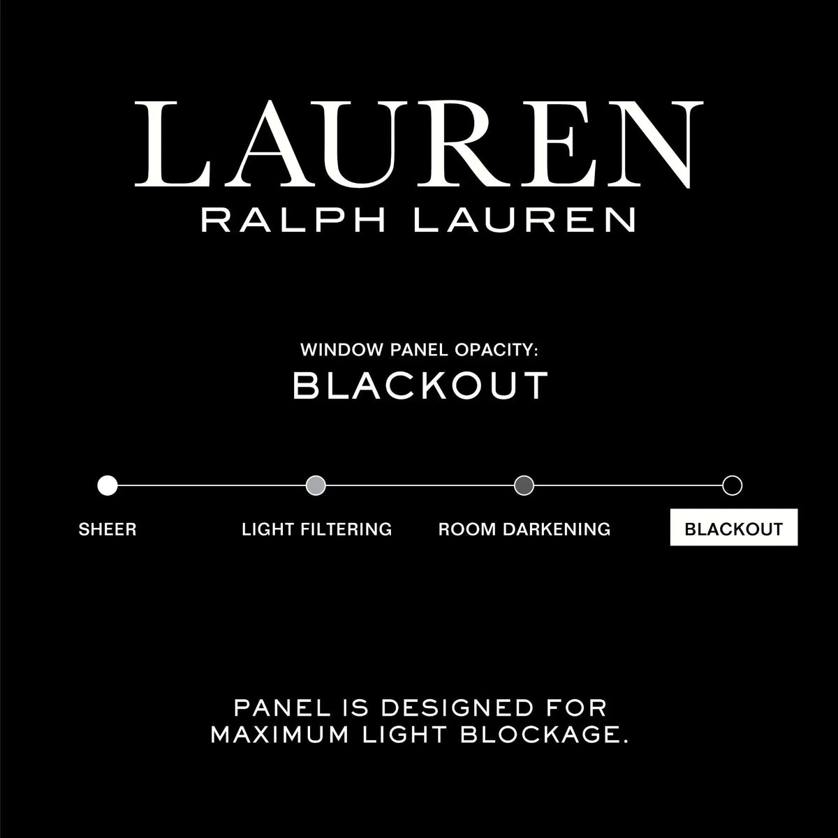 Blackout Single Window Curtain Panel, Back Tab And Rod Pocket, 100% Cotton