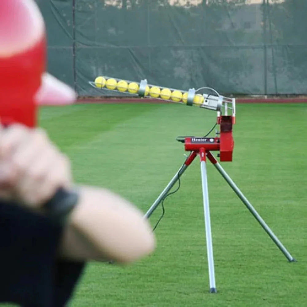 Heater Trend Sports Softball Pitching Machine With 9-Ball Automatic Feeder - HTR6000SB