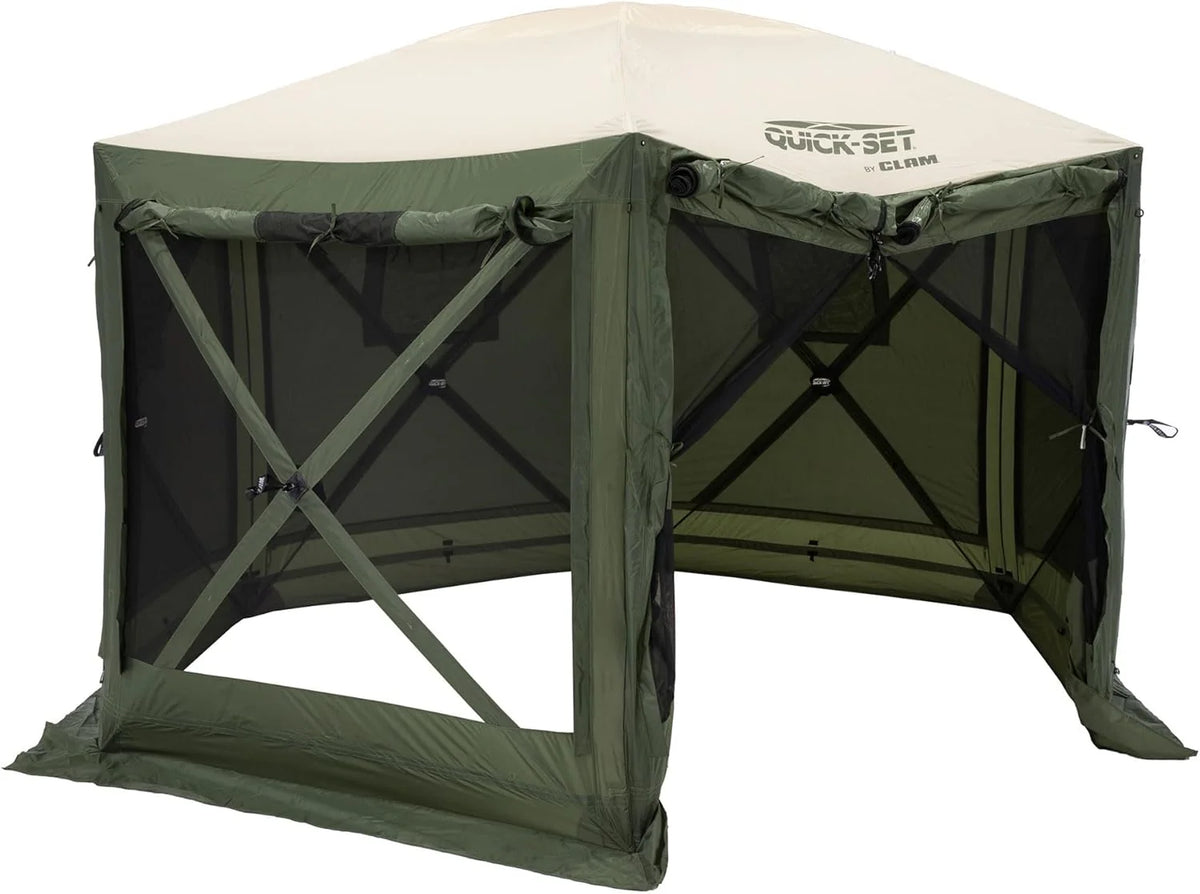 Escape Screen Tent Outdoor Camping Gazebo Canopy 11.5' - Brown
