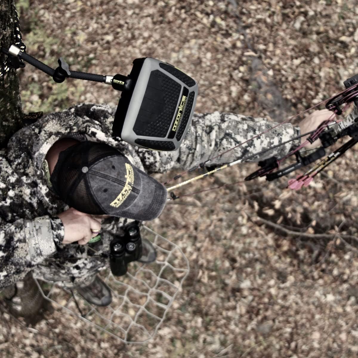 Hunting Ozone Generator, Black, 6.5 x 7 x 2.5 Inches - HR300