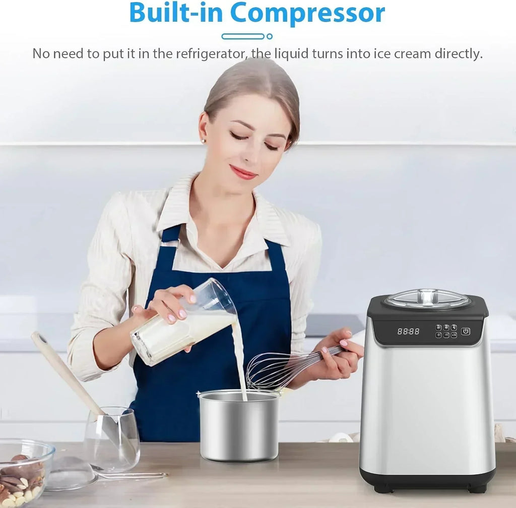 Star Upright Ice Cream Maker, 1.2L
