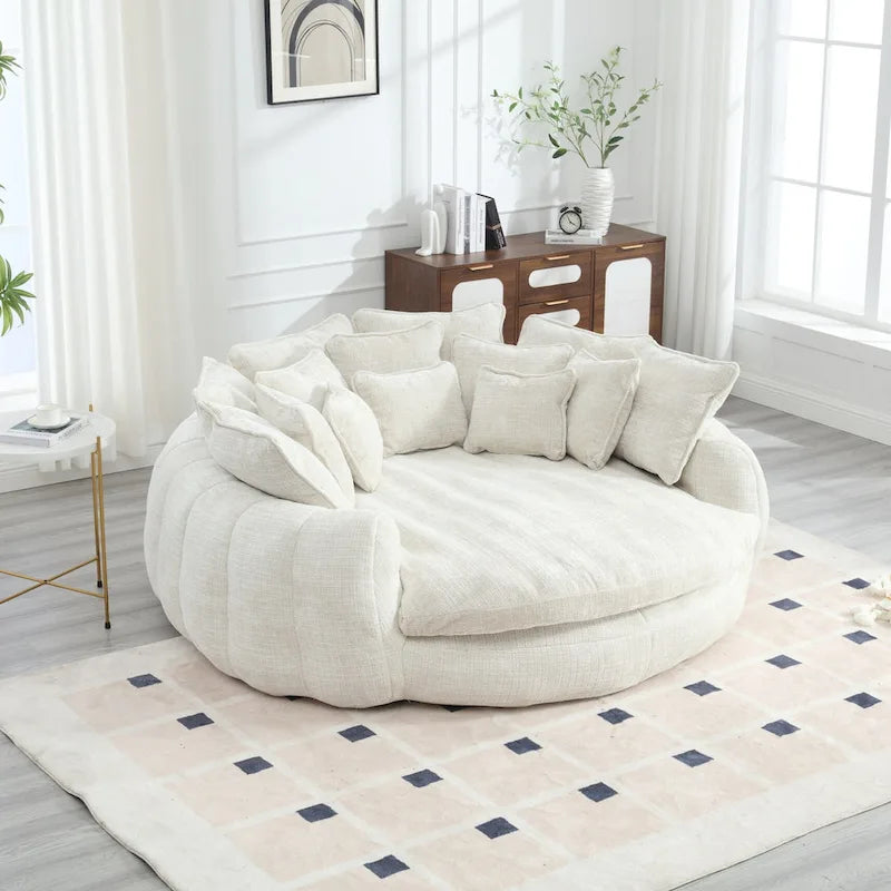 Double Loaf Sofa Bed With Armrests