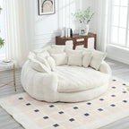 Double Loaf Sofa Bed With Armrests