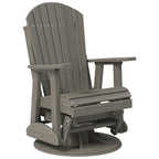 Poly Lumber Adirondack Swivel Glider Chair - 30W x 28D x 44H