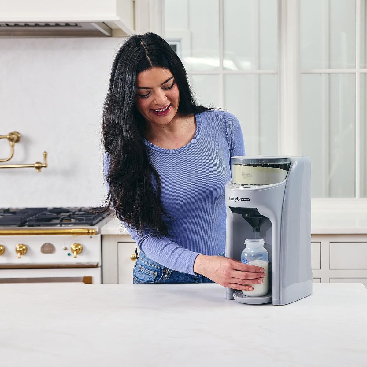 Baby Brezza Automatic Warm Formula Maker, BPA-Free, White - FRP0046COM