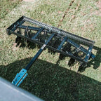Titan Distributors Inc. 4-Ft Notched Disc Harrow Attachment Pull Behind for ATV and UTV - NO250072