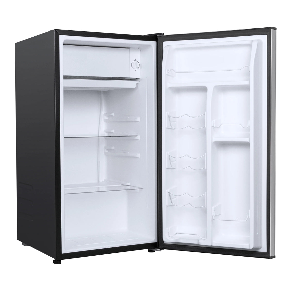 Galanz 3.3 Cu Ft One Door Mini Fridge, Black