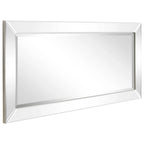 Rectangular Clear Beveled Wall Mirror - 3 Sizes
