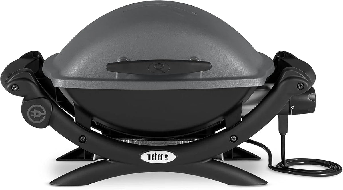 Weber Q1400 Electric Grill, Dark Gray, 2200 Watt