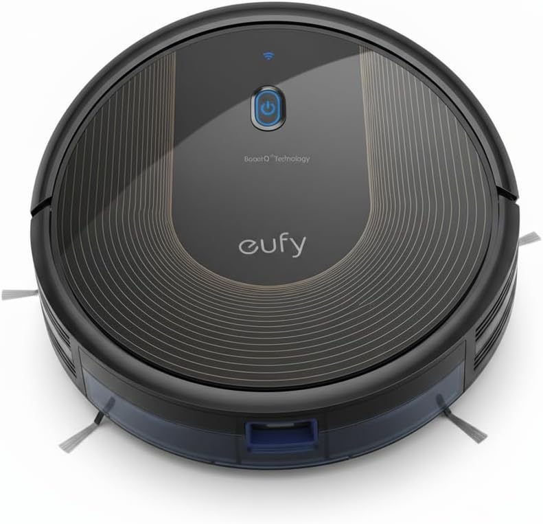 eufy X10 Pro Omni Robot Vacuum and Mop Combo, 8,000 Pa, 12 mm Auto-Lift, White - X10 Pro Omni