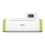 Brother ScanNCut DX Electronic Cutting Machine With Built-In Scanner, Lime Green - SDX85