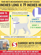 SportPet Designs XXX-Large Gray Rolling Plastic Dog Crate With Wire Door