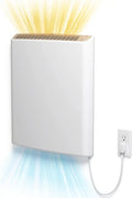 Envi Plug-In Electric Panel Wall Heater, Luxury White, 500 Watts, 2.25in D x 19.25in W x 22.28in H - LE5012P