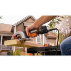 Worx WorxSaw 4.5 Amp Compact Circular Saw, 4-1/2 Inch Blade - WX439L