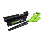 Greenworks 40V Brushless Cordless Leaf Blower/Vacuum - 24312VT