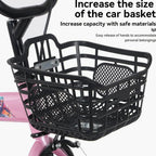 Baprem Girls' Bicycle, 18 Inch, Pink - Single Speed