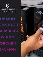 GE Profile Smart Indoor Smoker - Black