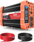 2000W Pure Sine Wave Car Power Inverter 12V To 120V AC - BAP2000