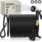 Expandable Garden Hose 100ft With 40 Layers Of Innovative Nano Rubber