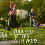 WORX Electric Lawn Edger & Trencher, 12 Amp, 7.5 Inch, Orange And Black - WG896