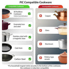 Nuwave Gold Precision Induction Cooktop With Large 8 Heating Coil - Gold