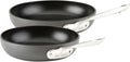 Hard Anodized Nonstick Fry Pan Set, 8-Inch And 10-Inch, 2 Piece