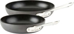 Hard Anodized Nonstick Fry Pan Set, 8-Inch And 10-Inch, 2 Piece