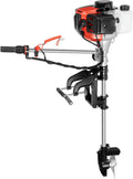 2.3HP 2-Stroke 52cc Outboard Motor With Air Cooling And Manual Pull Start - 2 Stroke Outboard Motor