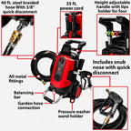 Adam's Polishes Electric Pressure Washer 2.0, 2000 PSI, 1.4 GPM - Pressure Washer