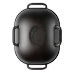 Challenger Breadware Cast Iron Bread Pan, 15.4 in x 10.5 in x 5.4 in, 22 Pounds