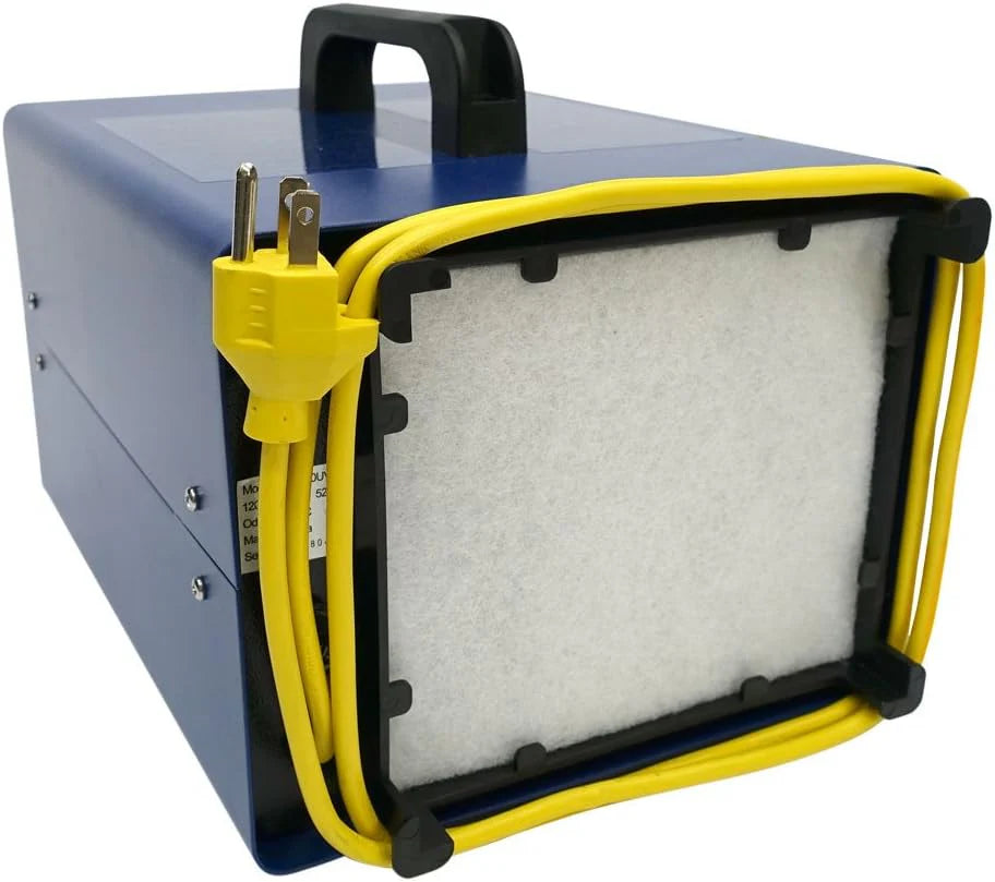 OdorStop Ozone Generator Ionizer, Blue, 2500 Square Feet - OS2500UV